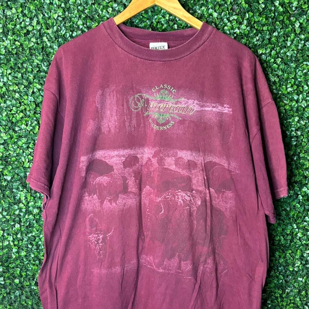 Vintage Buffalo Nature AOP tee Size XXL